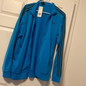Teal blue brand new Adidas jacket